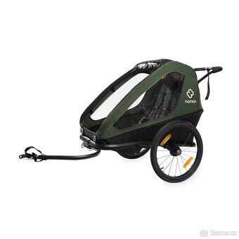 Hamax Ixplorer - vozík za kolo pro dvě děti - 2