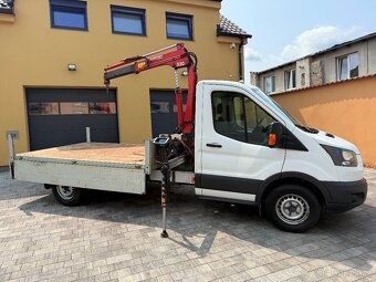 FORD TRANSIT VALNÍK S HYDRAULICKOU RUKOU 2055KG DO 3,5T ČR - 2