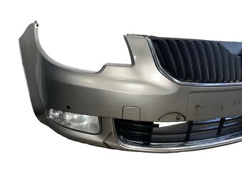 Přední nárazník cappuccino metalíza LF8H Škoda Superb 2 2009 - 2