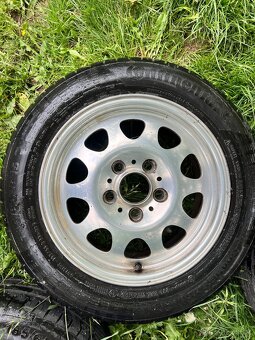 Alu disky 5x120 r15 s nádherným vzorkem - 2