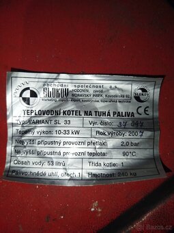 Kotel Slokov Variant SL33 - 2