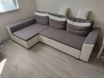Rozkládací rohová sedací souprava - 2