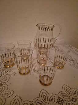 Skleněná souprava po babičce - 2