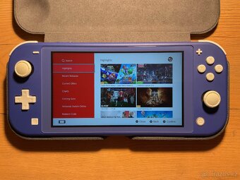 Hacknutý Nintendo Switch Lite (Modchip, Android, Linux) - 2