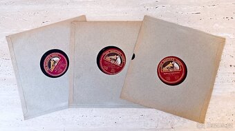 Vlasta Burian, staré gramodesky His Master’s Voice, rok 1928 - 2