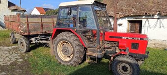 Zetor - 7211 + vlek - 2