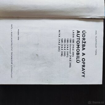 Údržba a opravy automobilů LADA, NIVA, VAZ, Žiguli - 2