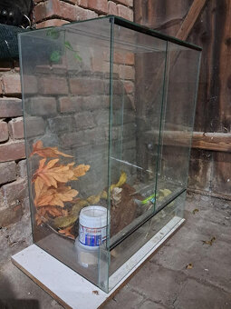 Prodám terárium š60xh40xv80cm viz foto - 2