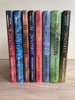 Zaklínač - 8 knih - pevná vazba s přebaly - 2