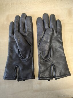 Nové dámské kožené rukavice vel. 8 - 2