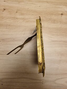 Jedinečný starožitný orámovaný reliéf / domácí oltářík se 4 - 2