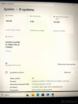 Acer TravelMate P459 - W11Pro / NVIDIA GeForce 940mx. 2Gb - 2