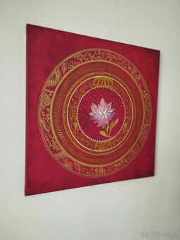 Mandala lotosový květ / na objednávku - 2