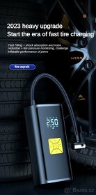 MULTIFUNKČNÍ BATERIOVÝ KOMPRESOR - 2