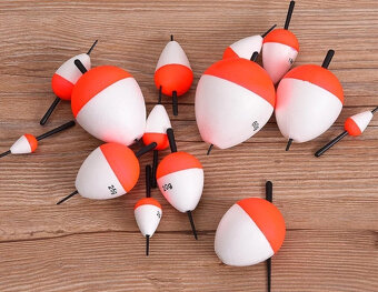 Rybolov - 10ks sada plavákov na dravce - 2