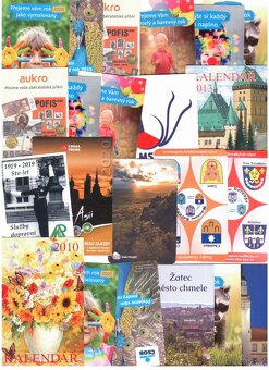 Přes 50 kusů kalendáříků - 2