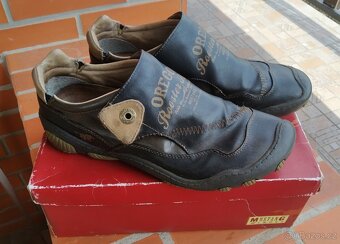 MUSTANG pánské kožené mokasíny vel. 44 - 2