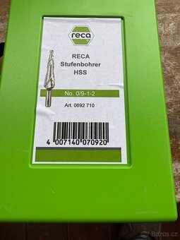 RECA - HSS Sada stupňovitých vrtáků - 2
