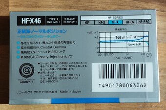 kazeta SONY HF-x 46 - 2