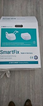 WC sedátko - nástavec s područkami SMARTFIX - 2