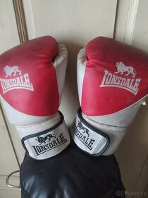 Boxovací pytel a boxovací rukavice Lonsdale - 2