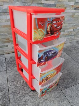 ULOŽNÝ BOX PLASTOVÝ CARS/AUTA BLESK McQueen - 2