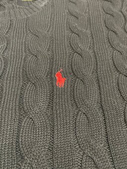 Ralph Lauren cable knit svetr M - 2