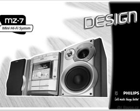 Philips MZ-7 mini HI-FI systém - 2