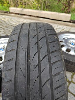 Prodám orig.alu 16 BMW 5x120 ET 47 letní 205/55/16 Matador - 2