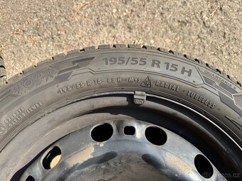 5x100r15 pneu 195/55/15 - 2
