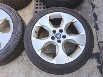 18" alu kola Ford 5x108 + nové letní pneu 235/45R18 - 2