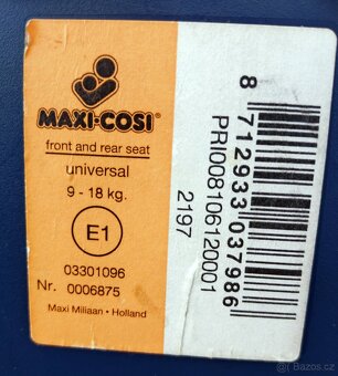 Autosedačka Maxi-Cosi - za odvoz - 2