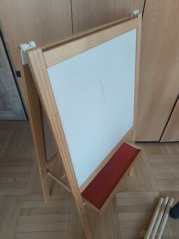 Dětská oboustranná tabule 3v1 + 6 rolí papíru - 2