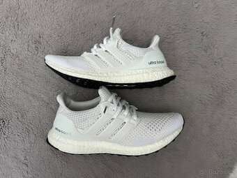 Nové Adidas Ultraboost 1.0 White / Silver Logo - 2