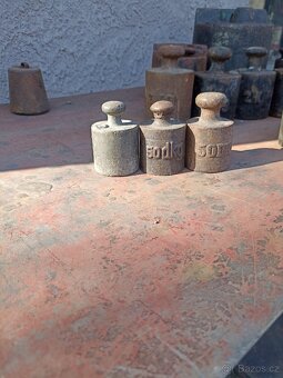 Staré, litinové závaží - 2