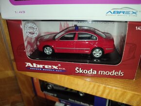 ABREX 1:43 Škoda Superb požární velitel limit 2012 - 2