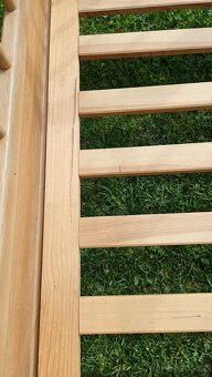 Dřevěná dětská postýlka - 2