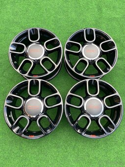 ALU KOLA FIAT 500 4X98 R15’ BLACK EDITION - 2