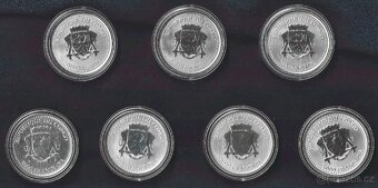 Stříbrná investiční mince Kongo Gorila 1OZ - 2