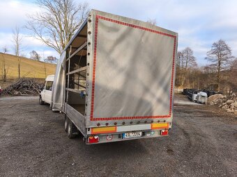 Plachtový přívěs Agados 3,5T - 2