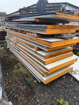 Použité PUR panely síla 6cm a 10cm - 2