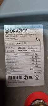 Bojler DRAŽICE OKCE 125 - 2