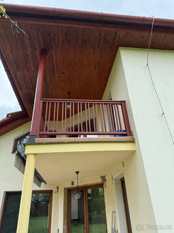 Dřevěné dubové zábradlí - 2