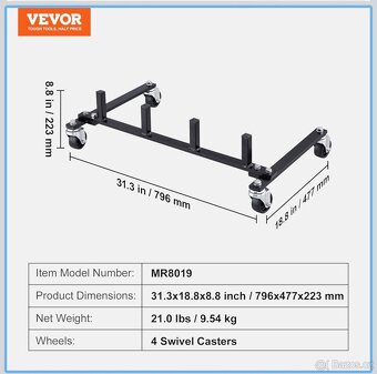 Stojan na hevery pro automechaniky - 2