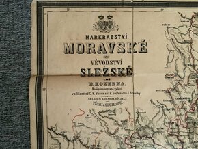Historická mapa Moravy a Slezska - 2