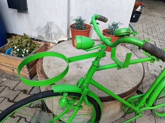 Retro kolo na květináče - 2