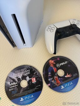 Playstation 5 slim + hry - 2