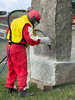 Mobilní pískování, tryskání - 2