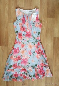 Květované šaty s volánky, vel. 34 XS Orsay - 2