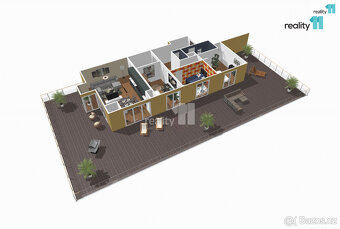 Prodej bytu v osobním vlastnictví 4+kk, 120 m2 Liberec, ul.  - 2